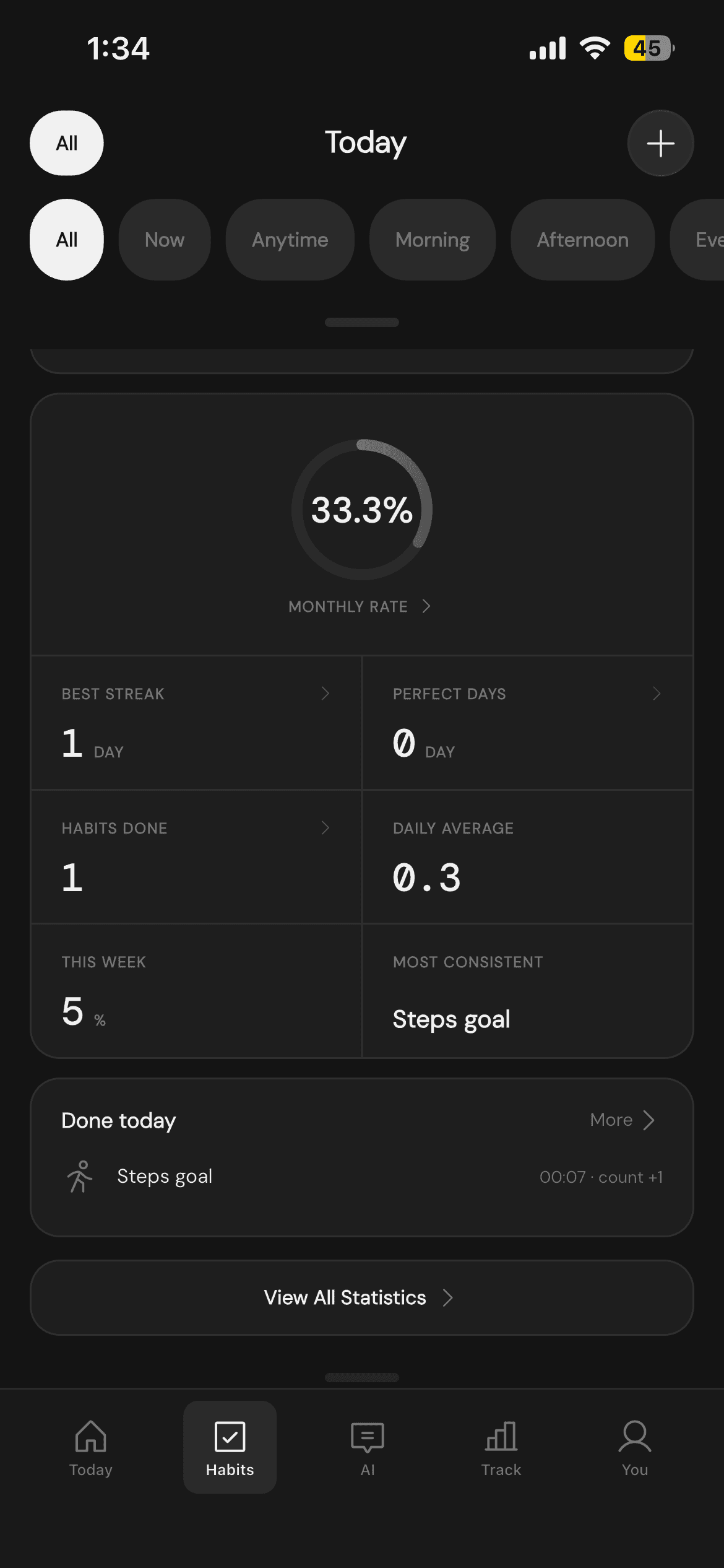 Steady — Build streaks, not pressure.